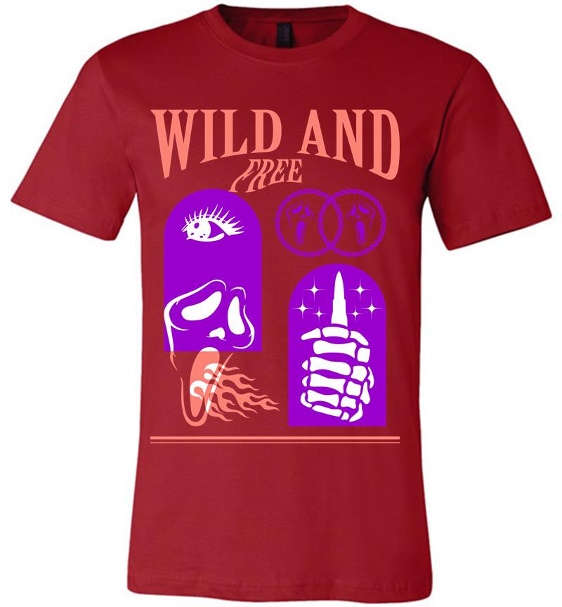Inktee Store - Wild And Free 2 Premium T-Shirt Image