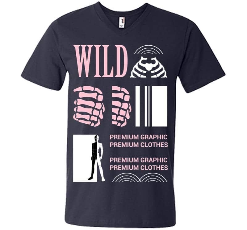 Inktee Store - Wild V-Neck T-Shirt Image