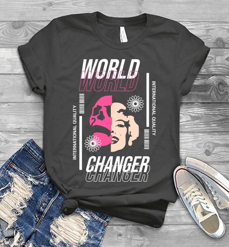 Inktee Store - World Changer Men T-Shirt Image