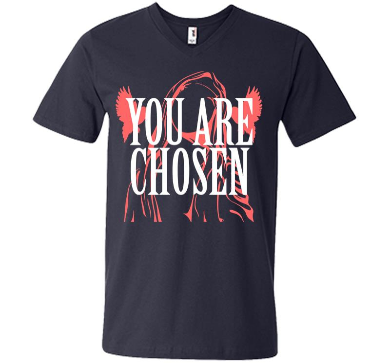 Inktee Store - You Are Chosen 2 V-Neck T-Shirt Image
