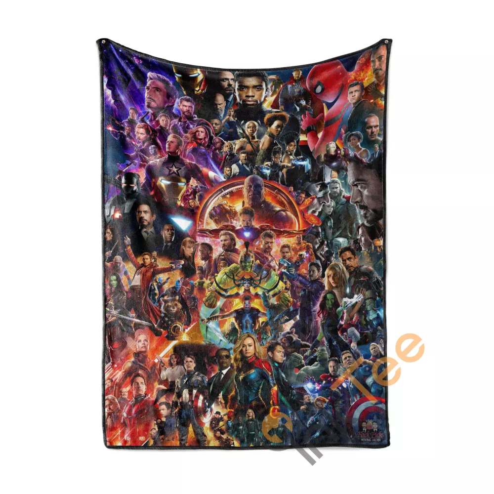 All Heroes The Avengers End Game Area Limited Edition Amazon Best Seller Sku 265644 Fleece Blanket