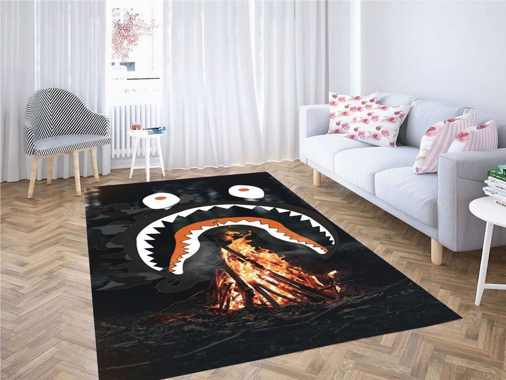 Bape Wildfire Living Room Modern Carpet Rug