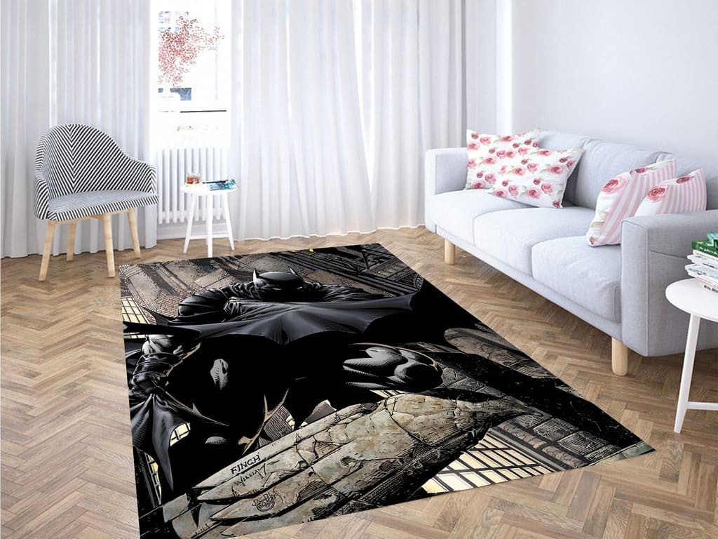 Batman The Dark Knight Living Room Modern Carpet Rug