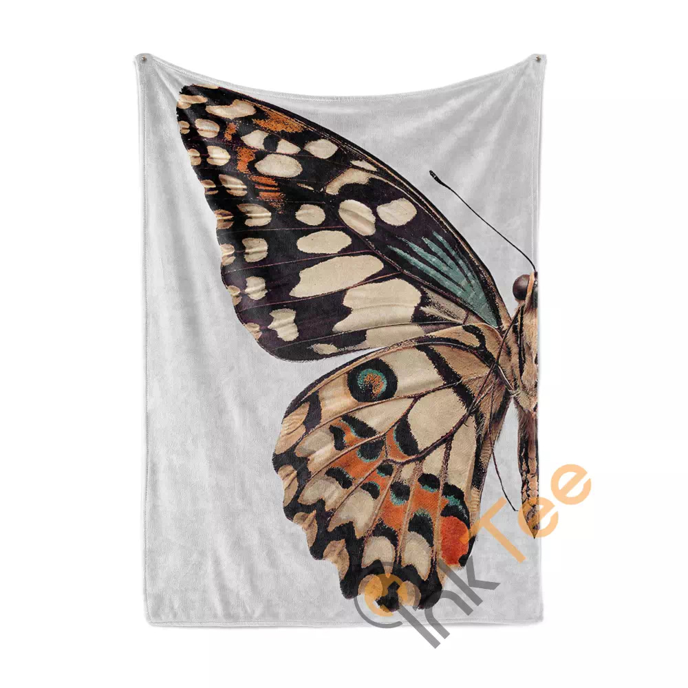 Butterfly Wing Amazon Best Seller Sku 3756 Fleece Blanket