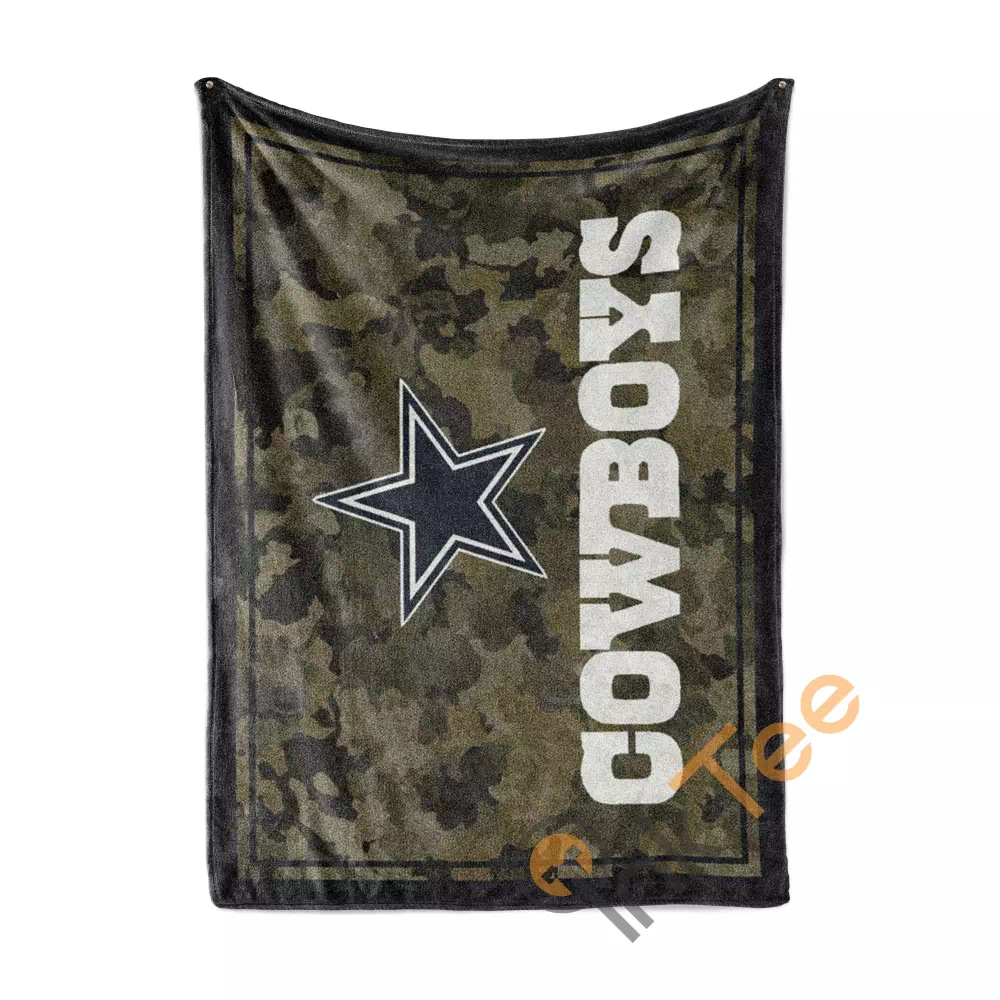 Camo Camouflage Dallas Cowboys Nfl Limited Edition Amazon Best Seller Sku 264387 Fleece Blanket