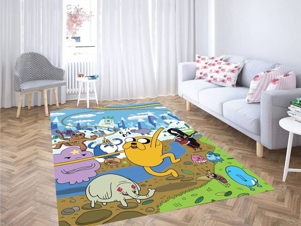 Chaos Adventure Time Jack Living Room Modern Carpet Rug