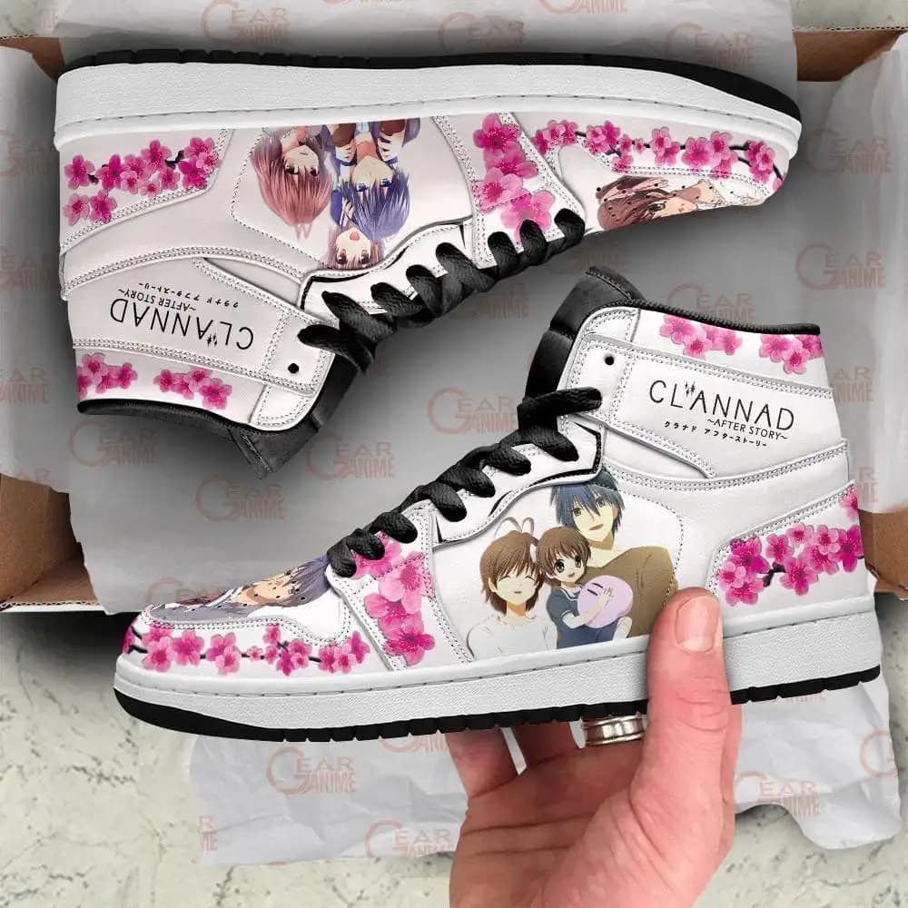 Clannad Sneakers After Story Anime Custom Air Jordan Shoes