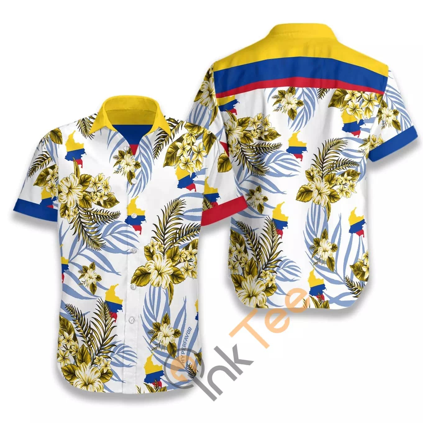 Colombia Proud N797 Hawaiian shirts