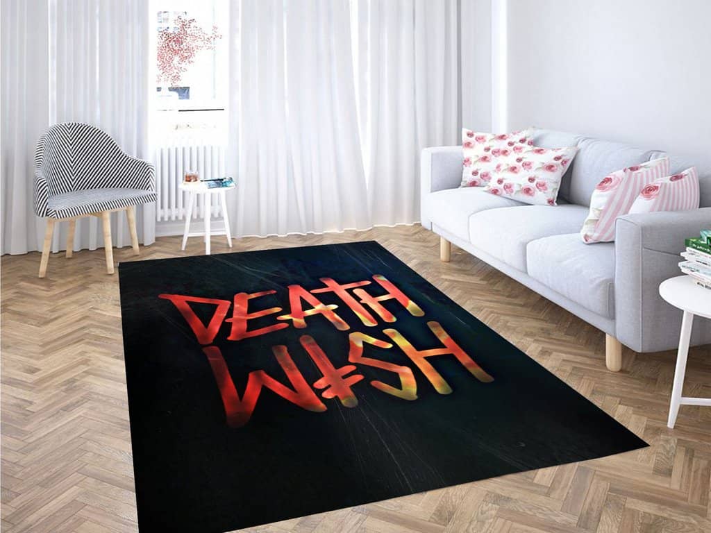 Death Wish Thrasher Living Room Modern Carpet Rug