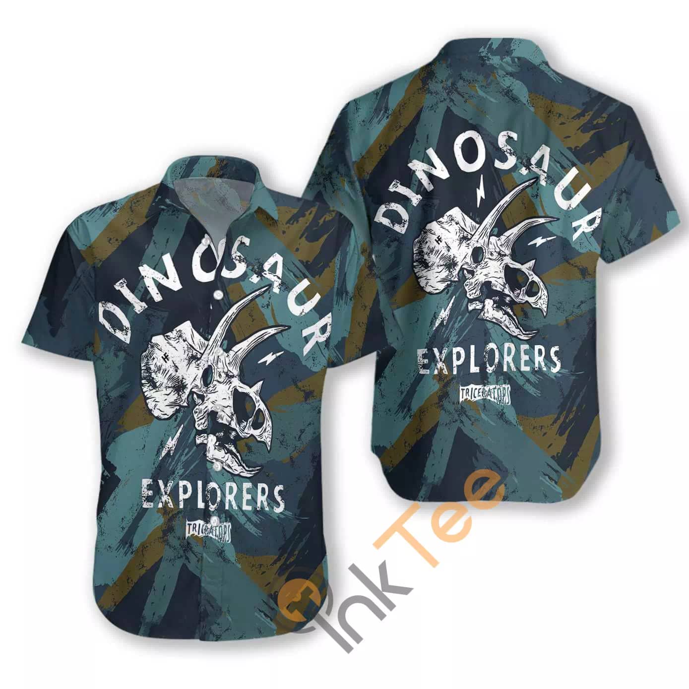 Dinosaur N836 Hawaiian Shirts