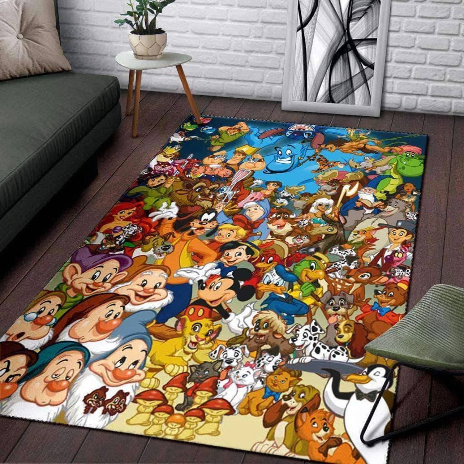 Disney Characters Sku 06 Decorative Floor Rug