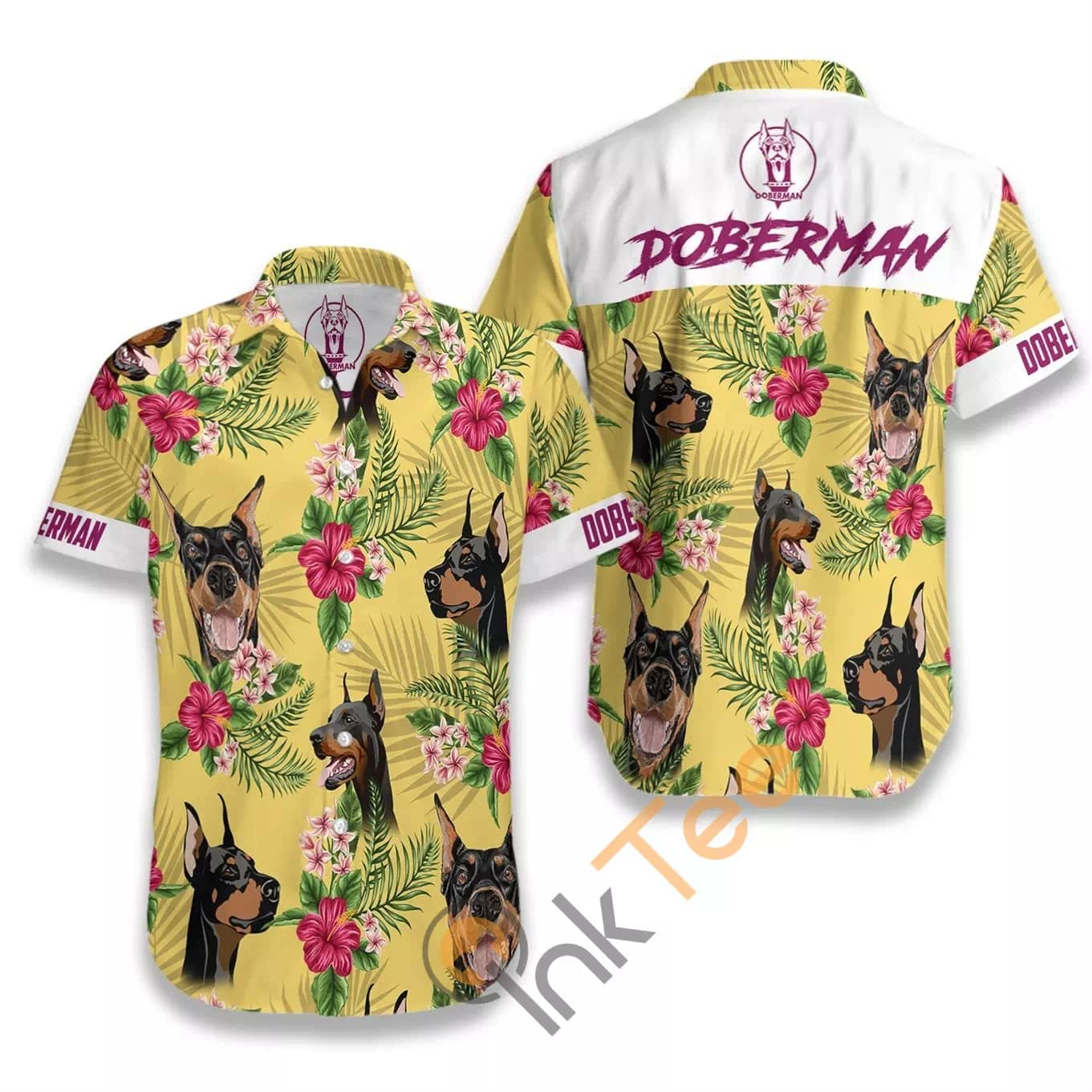 Doberman Pinscher N308 Hawaiian Shirts
