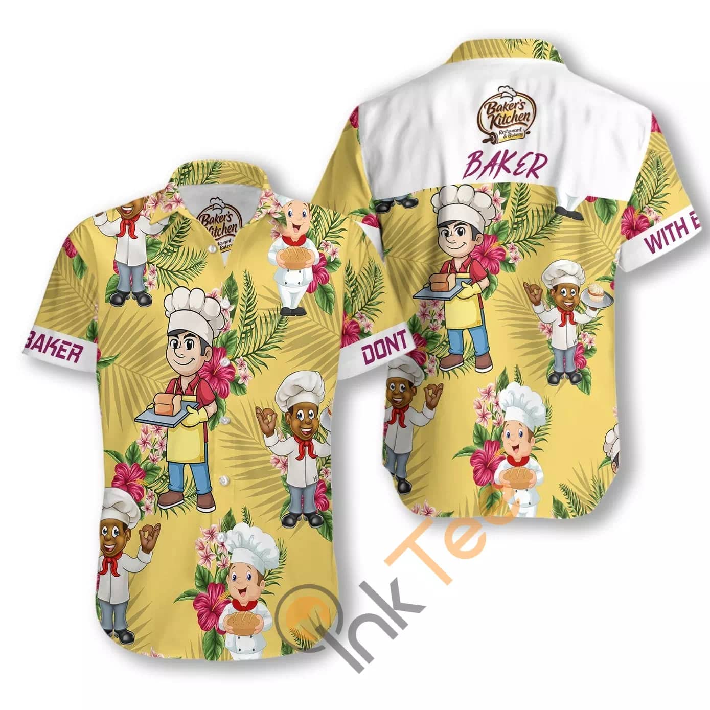 Don't Mess With Baker N564 Hawaiian shirts