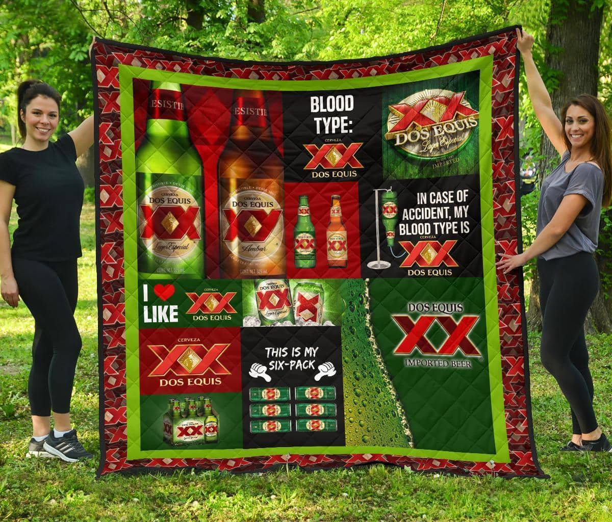 Dos Equis Funny Gift For Beer Lover Quilt