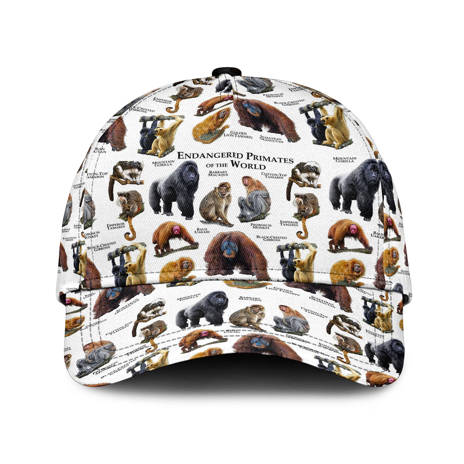 Endangered Primates Of The World Sku 72 Classic Cap