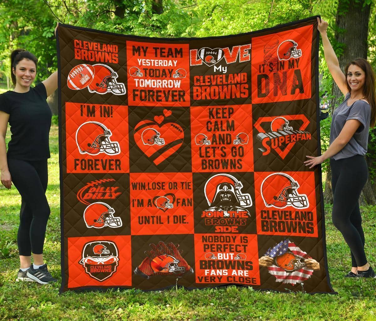 Fan Cleveland Browns Amazing Gift Idea Quilt