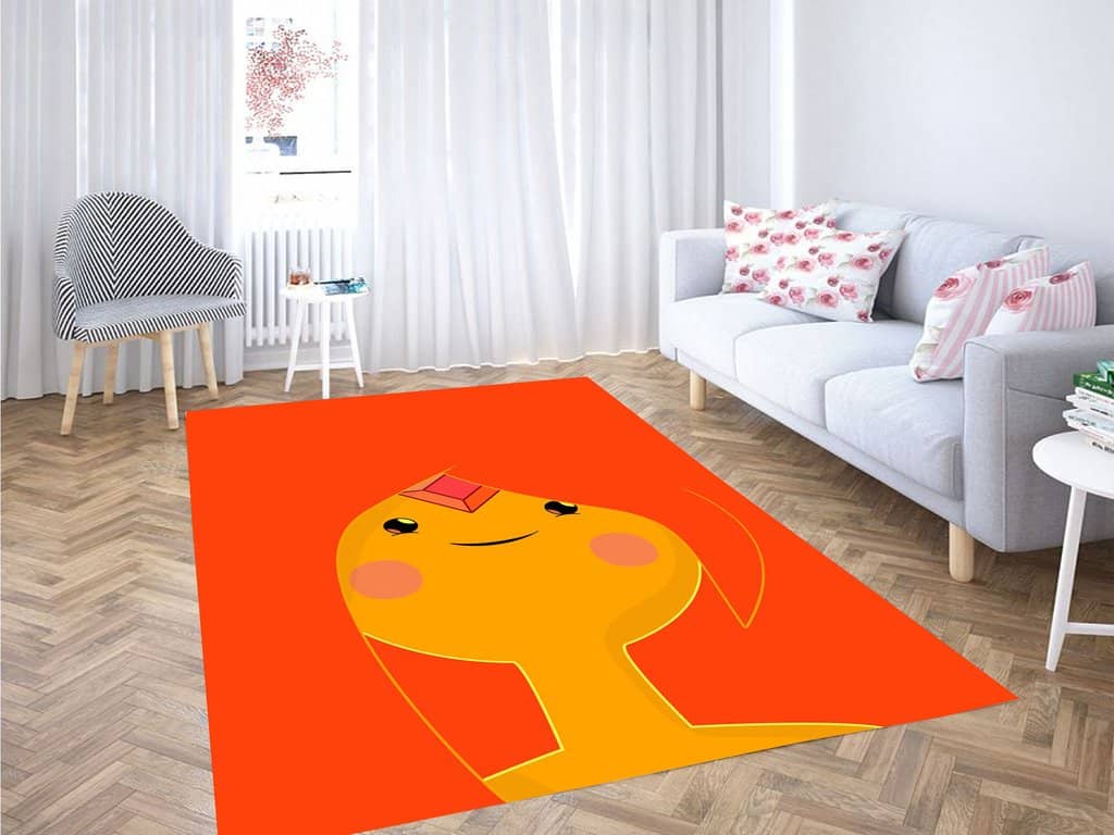 Flame Princess Adventure Time Living Room Modern Carpet Rug