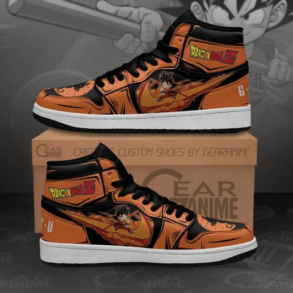 Goku Chico Sneakers Dragon Ball Z Custom Anime Air Jordan Shoes