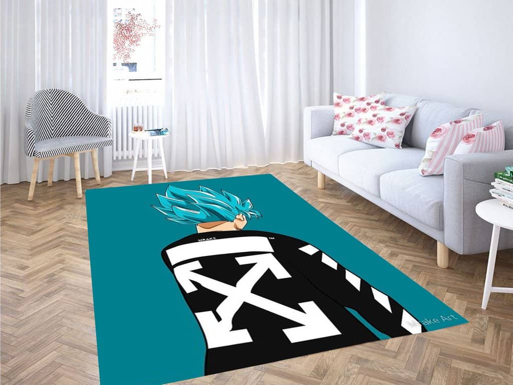 Goku Hypebeast Wallpaper Living Room Modern Carpet Rug