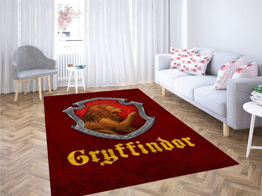 Harry Potter Gryffindor Living Room Modern Carpet Rug
