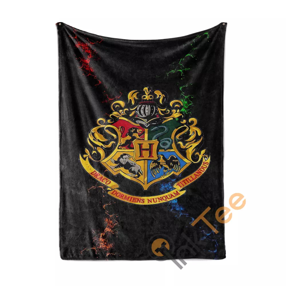 Harry Potter Hogwarts Area Amazon Best Seller Sku 2207 Fleece Blanket