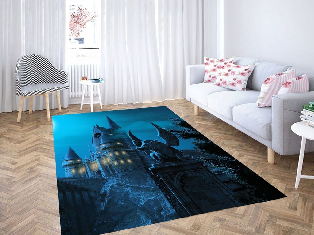 Hogwarts Harry Potter Living Room Modern Carpet Rug