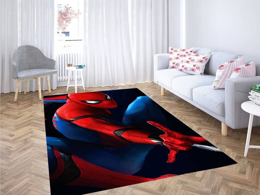 Home Coming Spiderman Living Room Modern Carpet Rug