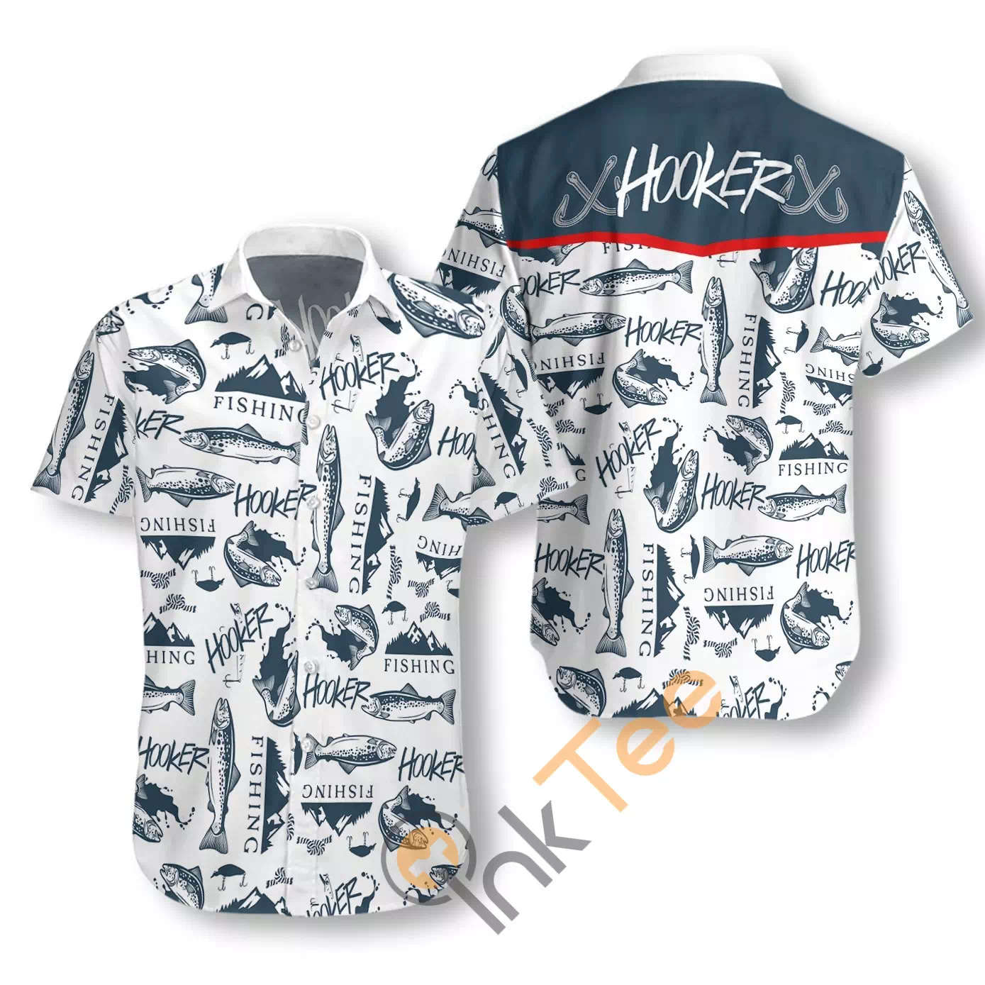 Hooker Fishing N538 Hawaiian Shirts