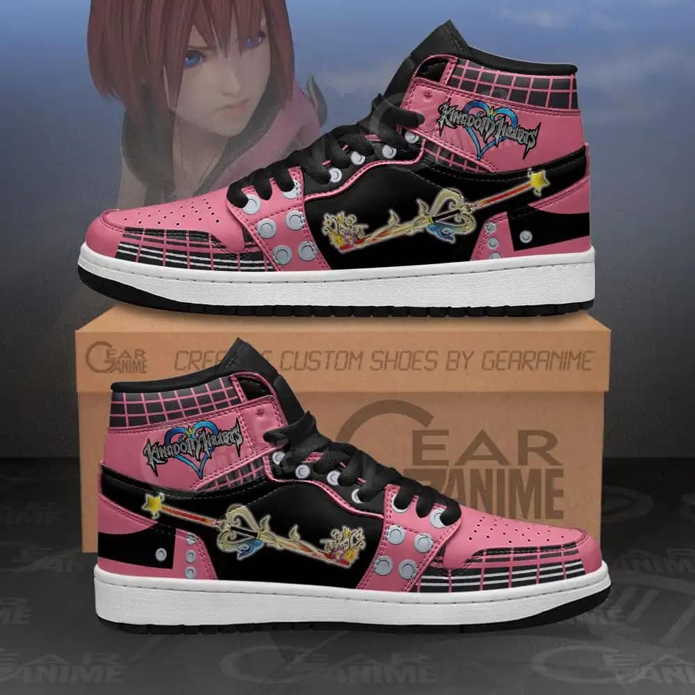 Kingdom Hearts Kairi Sword Sneakers Anime Air Jordan Shoes