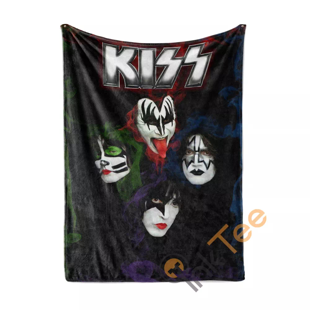 Kiss Rock Band Area Amazon Best Seller Sku 618 Fleece Blanket
