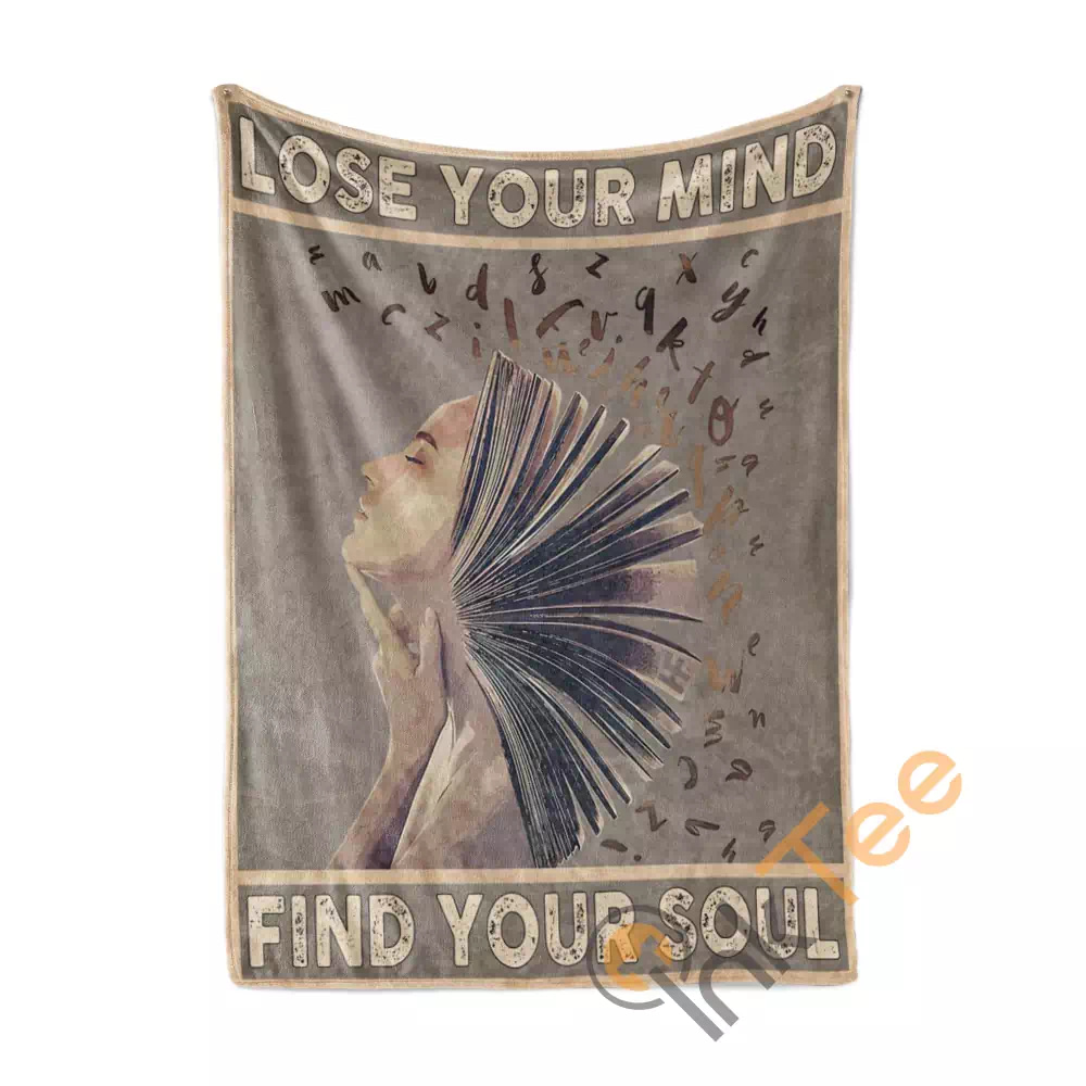 Lose Your Mind Find Your Soul Afro Queen N147 Fleece Blanket