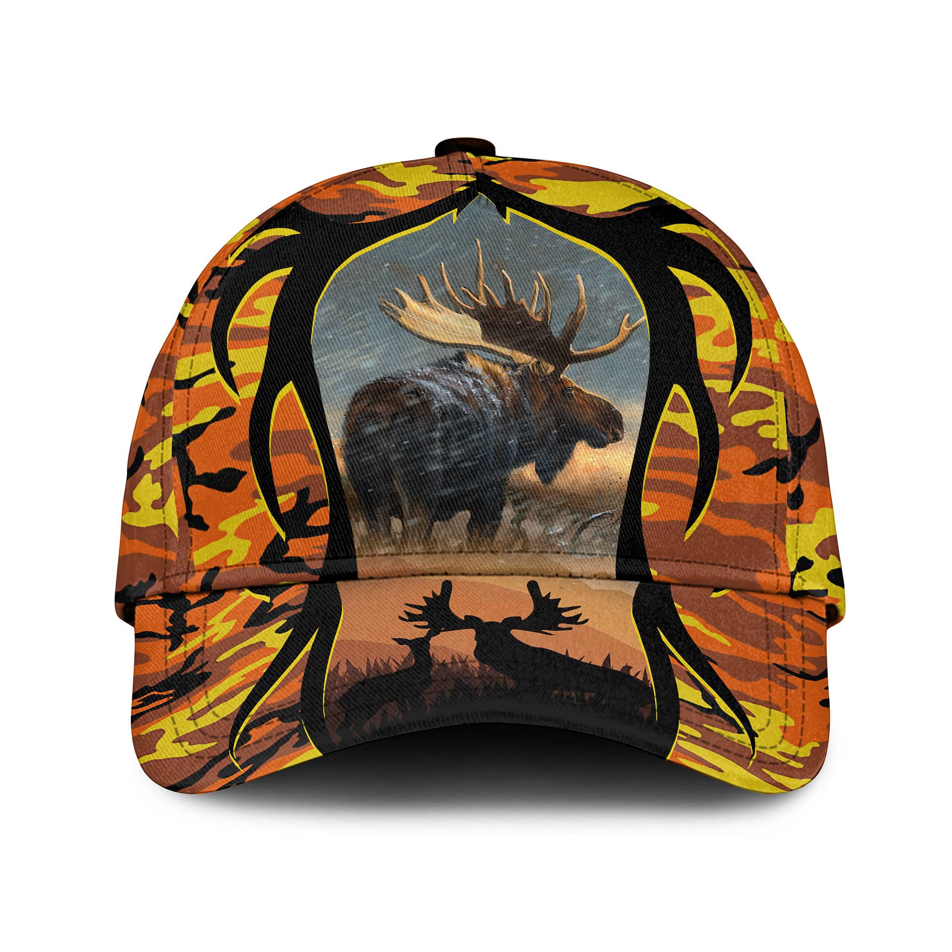 Love Moose Hunting Camouflage Sku 144 Classic Cap
