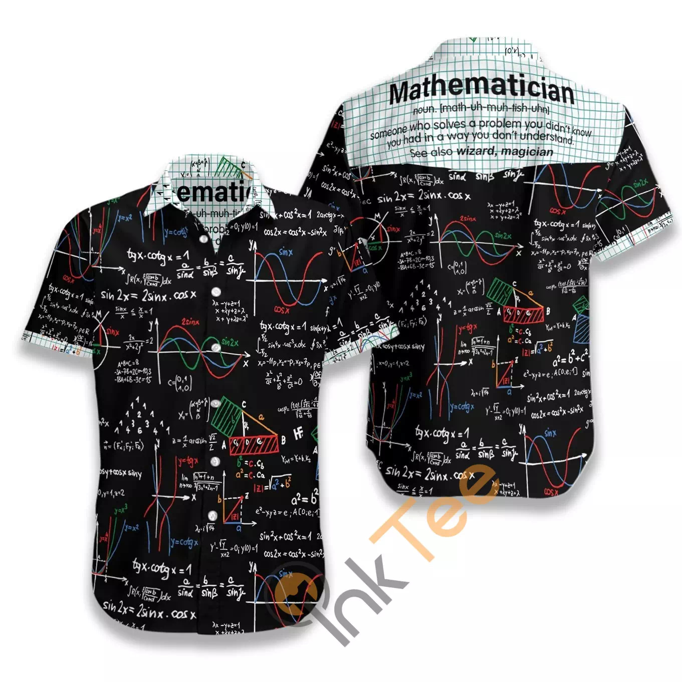 Mathematician N526 Hawaiian shirts