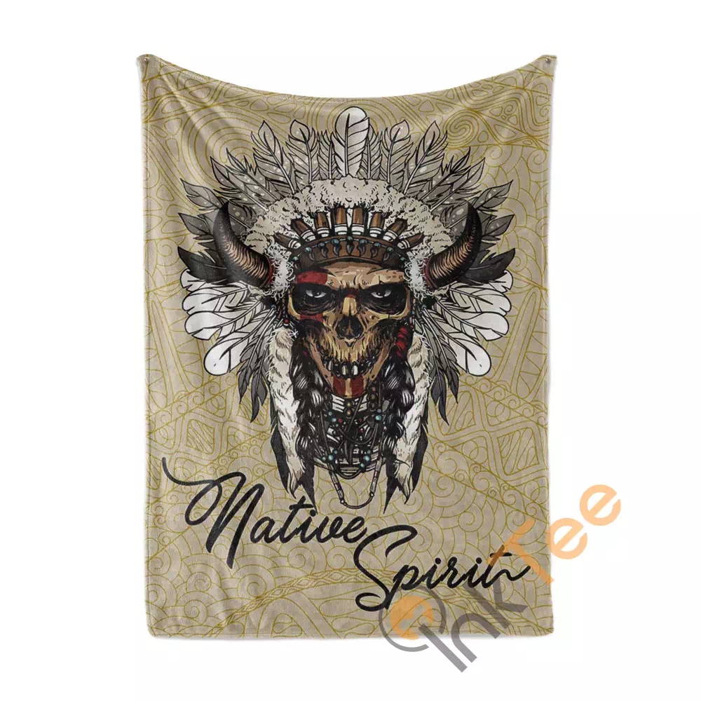 Native American Native Spirit N128 Fleece Blanket