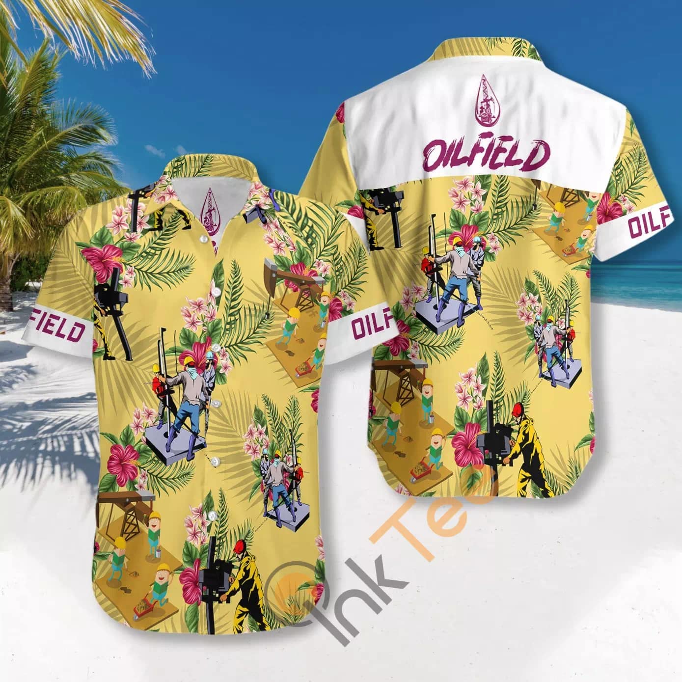 Oilfield N837 Hawaiian shirts