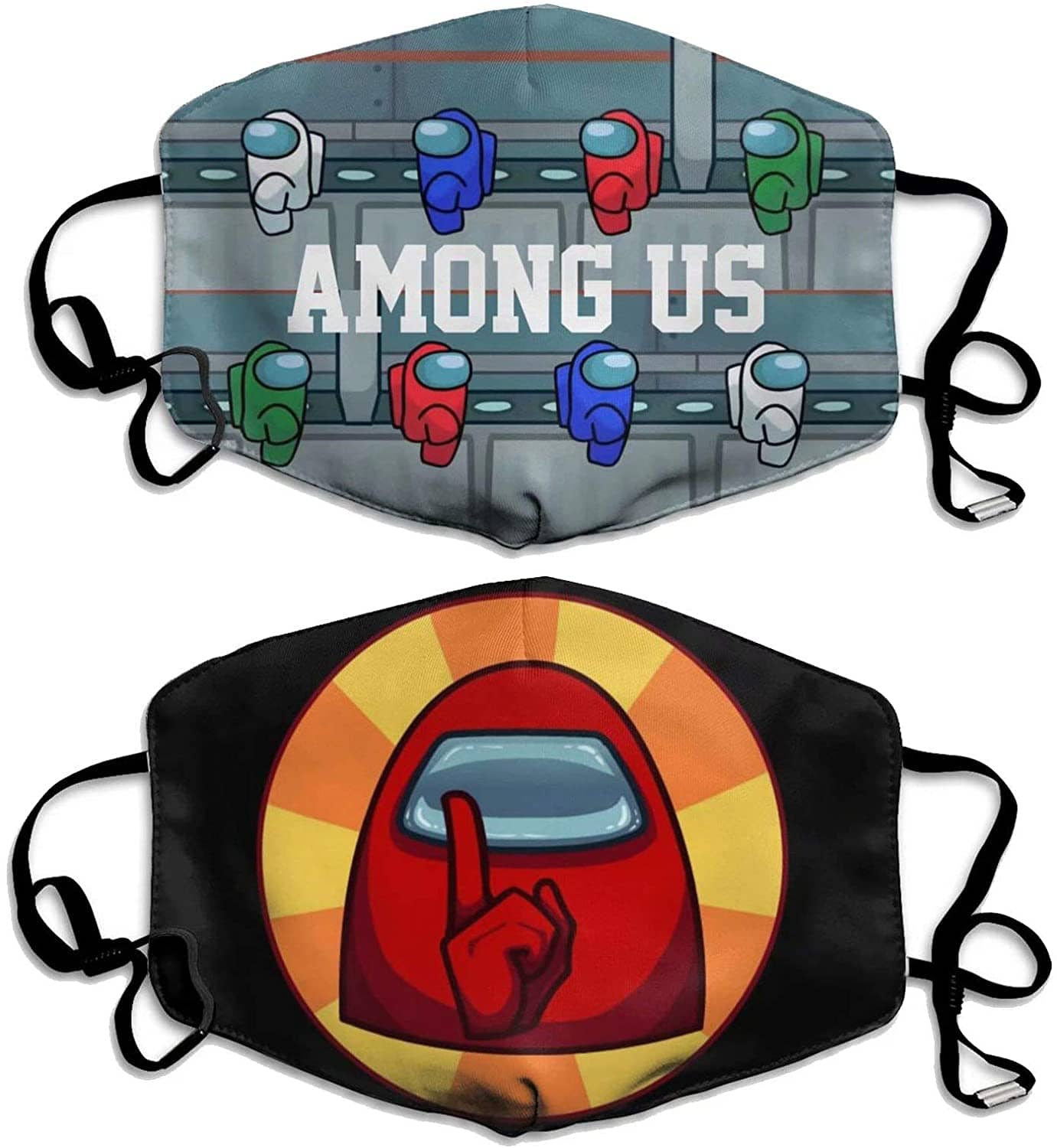 Pack Of Who Among Between Us Play Games Sku 2 Face Mask