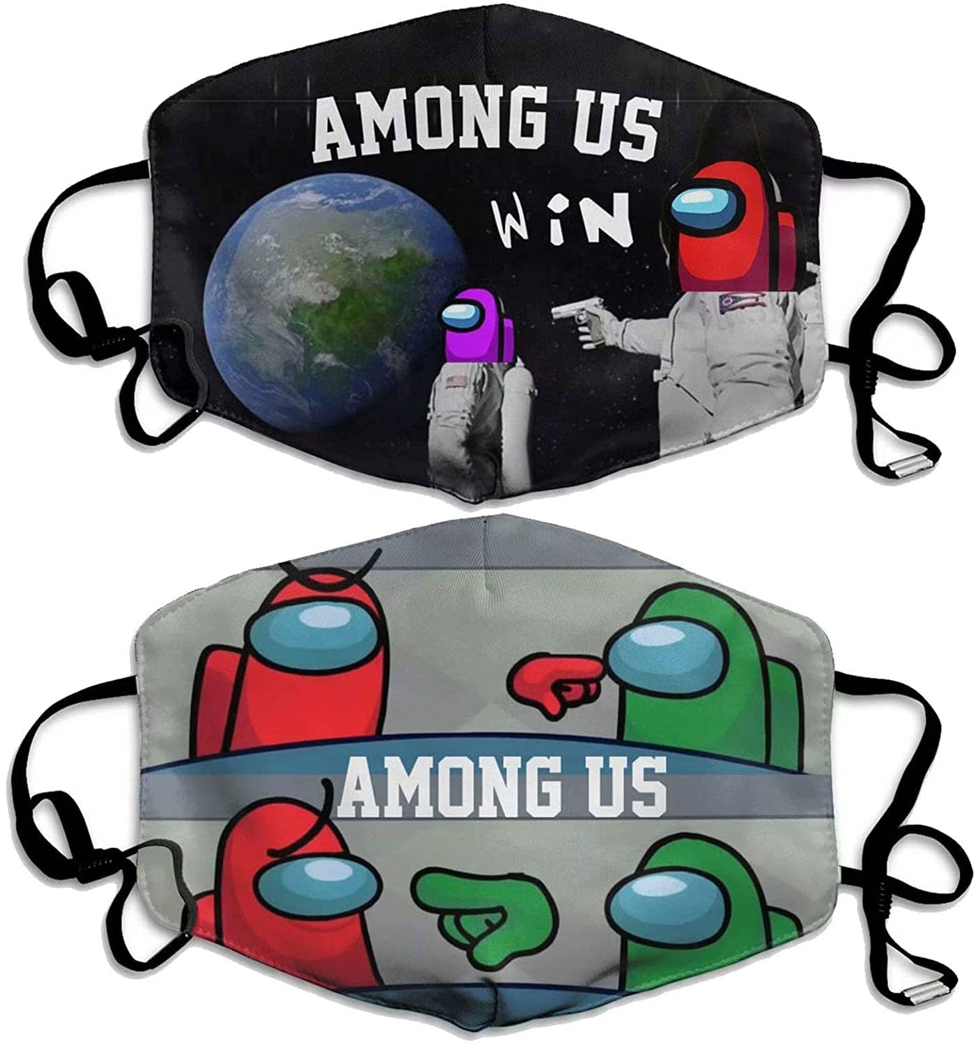 Pack Of Who Among Between Us Play Games Sku 7 Face Mask