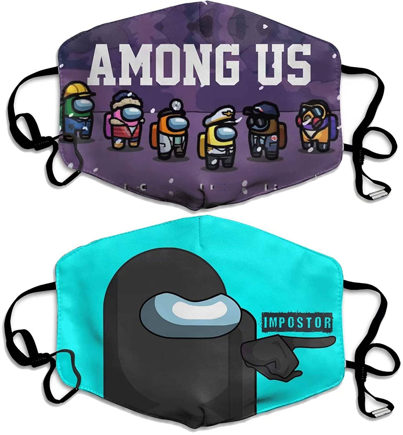 Pack Of Who Among Between Us Play Games Sku 9 Face Mask
