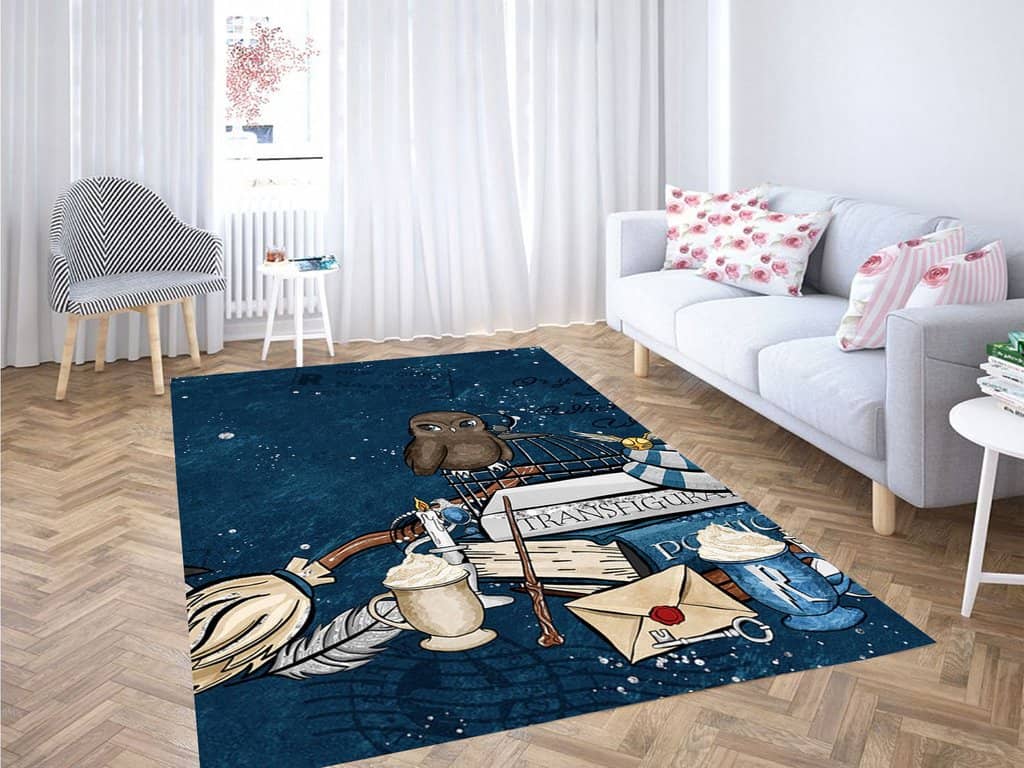 Party Of Harry Potter Living Room Modern Carpet Rug