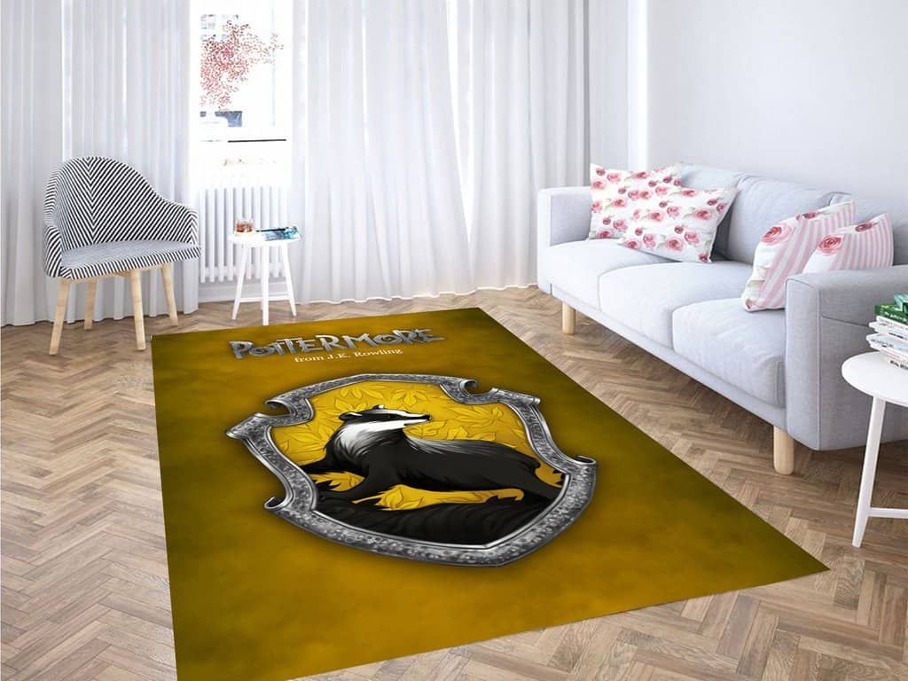 Pottermore Yellow Harry Potter Living Room Modern Carpet Rug