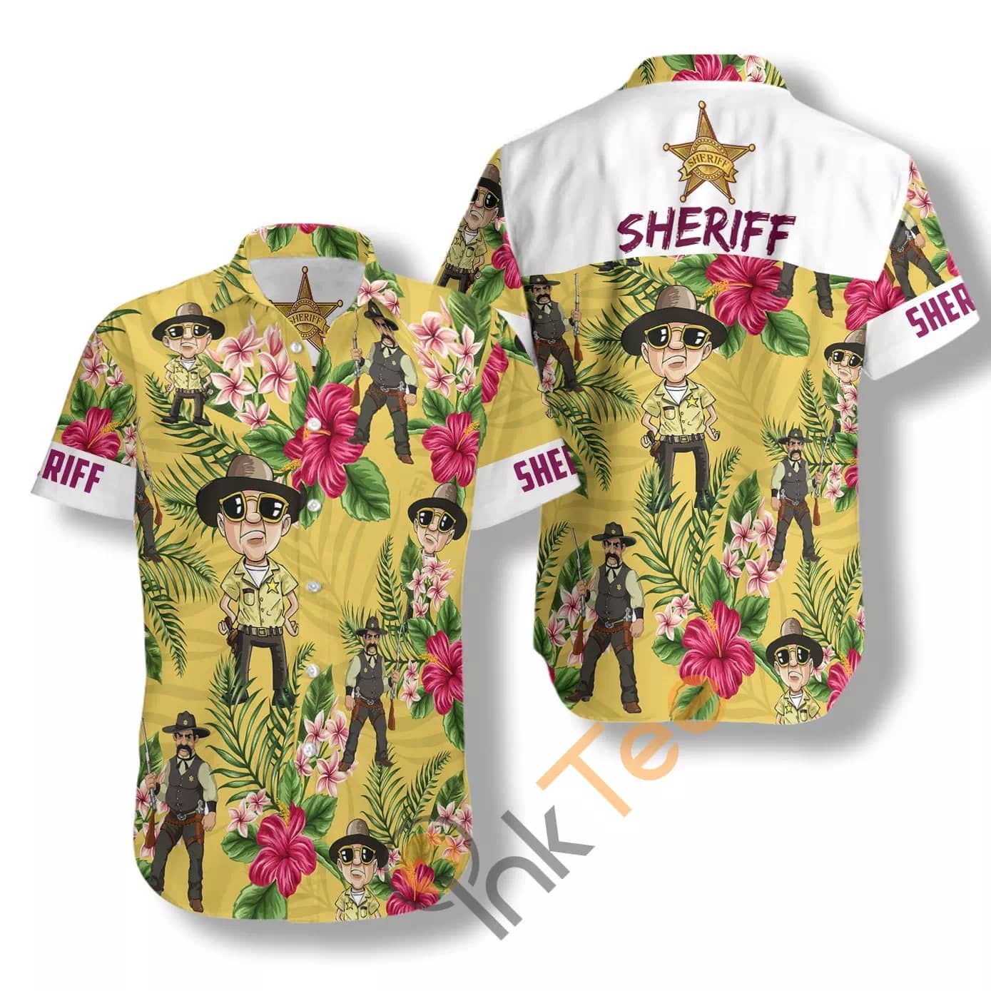 Proud Sheriff N556 Hawaiian shirts
