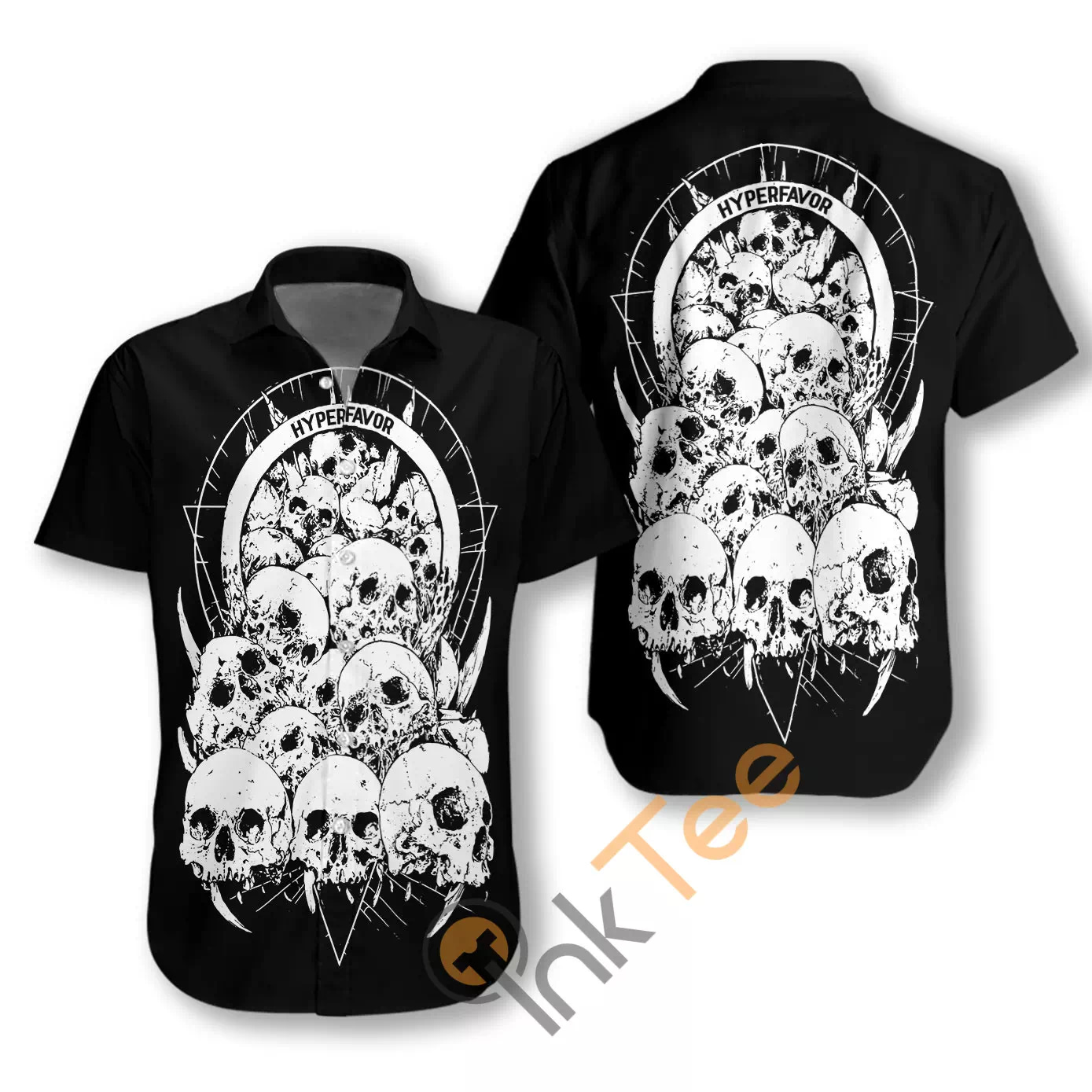 Sacred Skull Seamless Pattern N482 Hawaiian Shirts