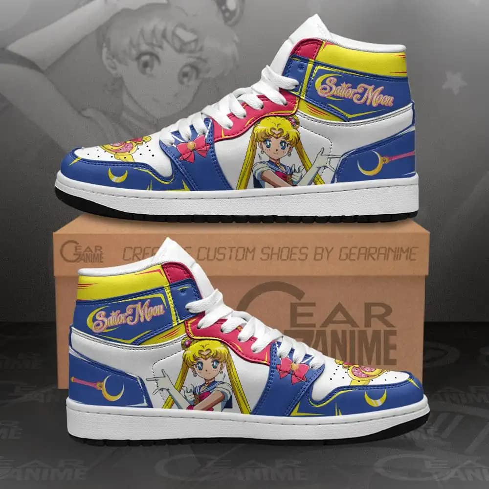 Sailor Moon Sneakers Custom Anime Air Jordan Shoes