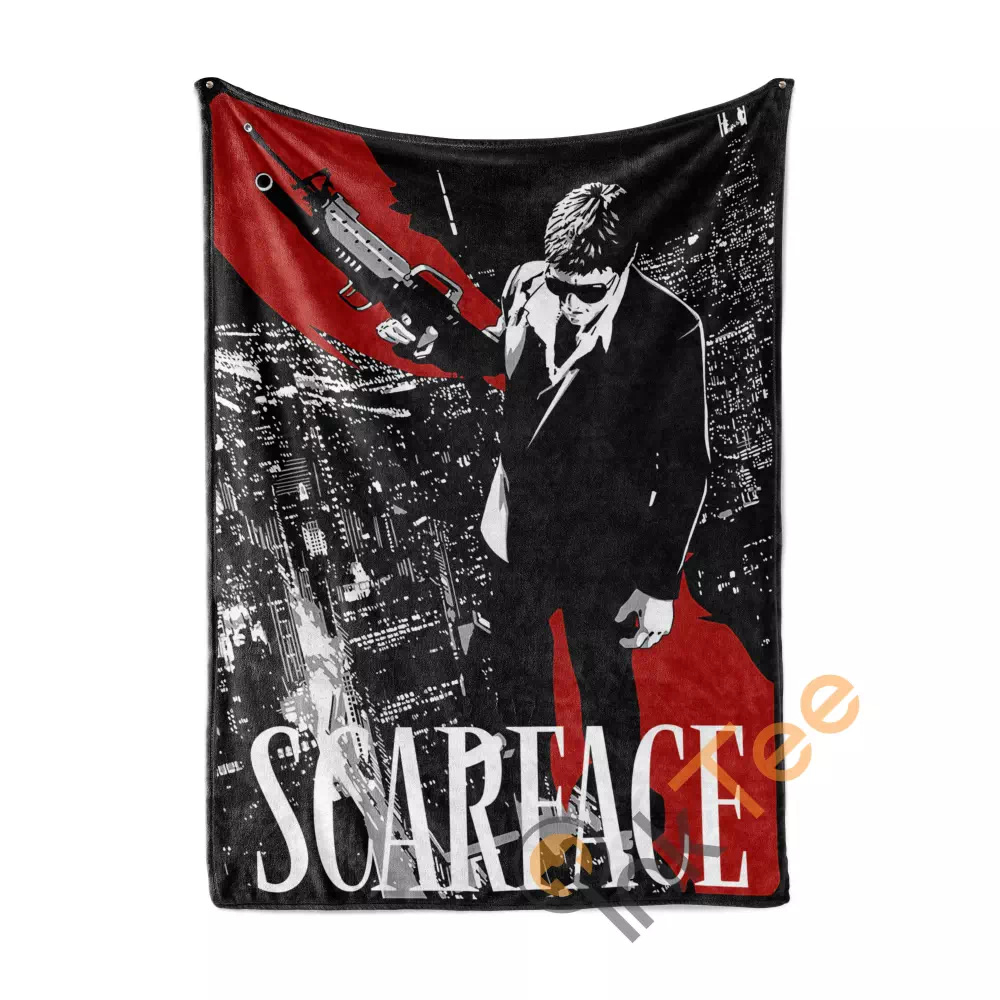 Scarface Area Amazon Best Seller Sku 2866 Fleece Blanket