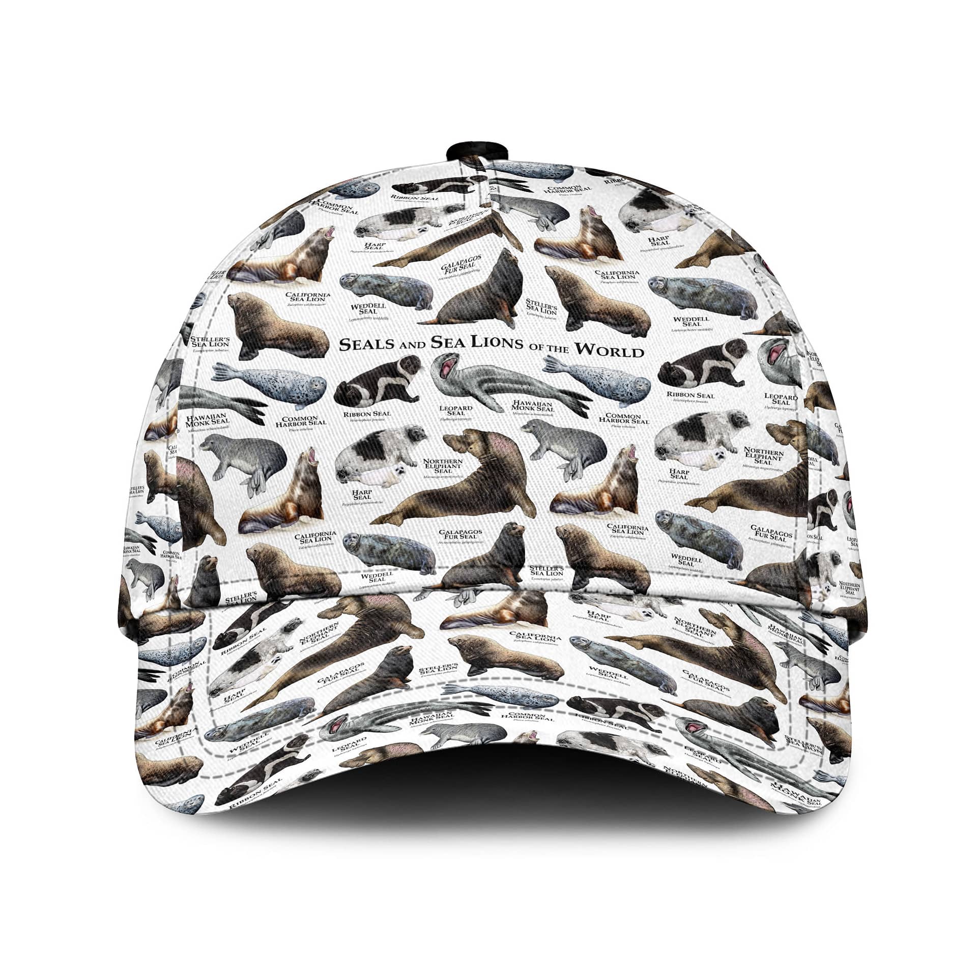 Seal And Sea Lions Of The World Sku 188 Classic Cap