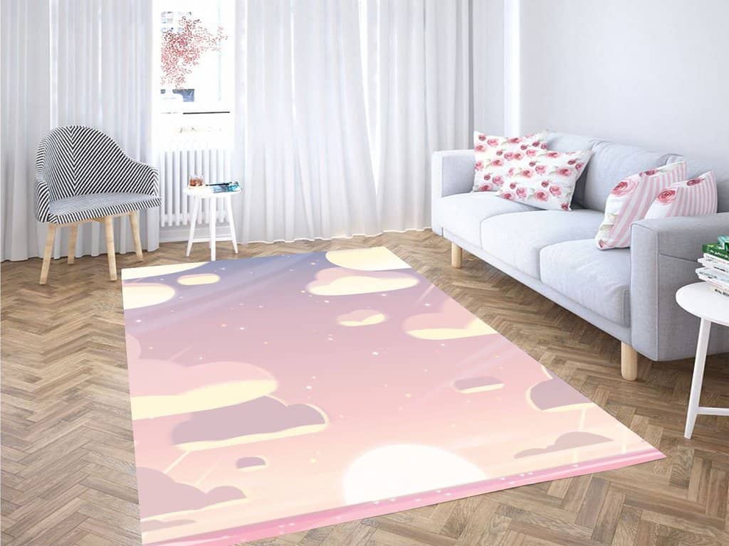 Sky Cartoon Network Living Room Modern Carpet Rug
