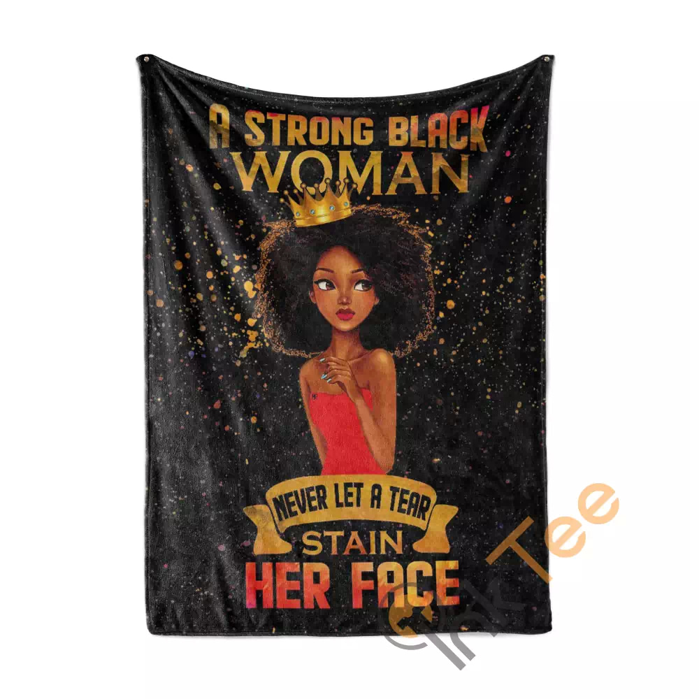 Strong Black Woman N88 Fleece Blanket