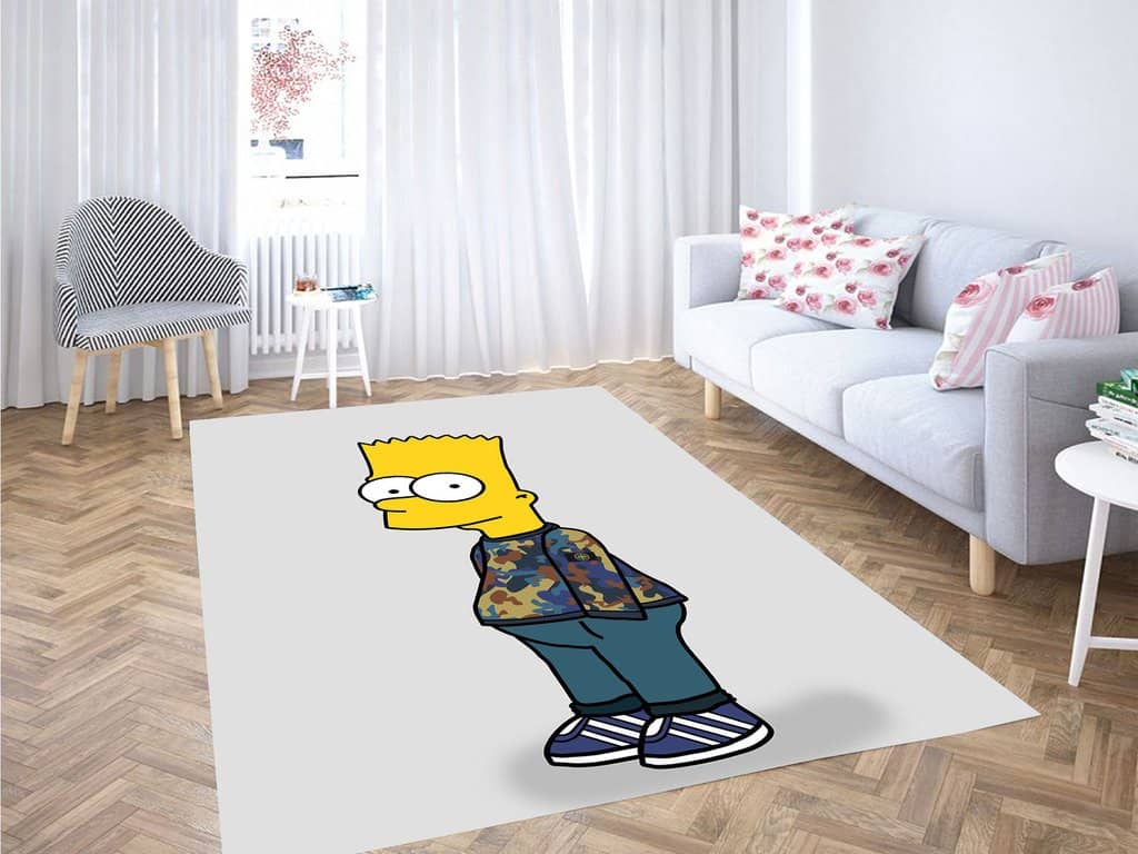 The Simpsons Stone Island Living Room Modern Carpet Rug