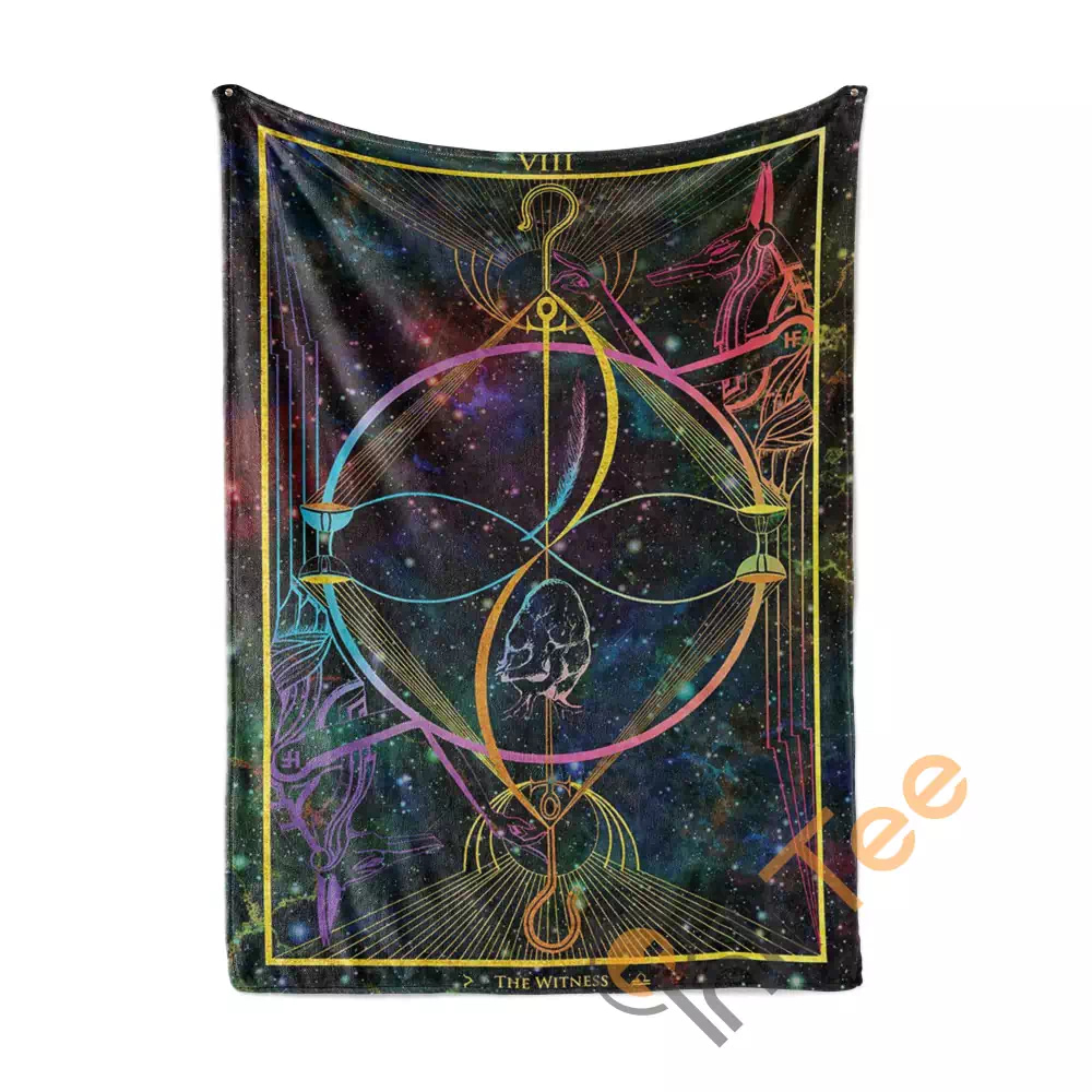 The Witness Arcana Tarot Art N52 Fleece Blanket