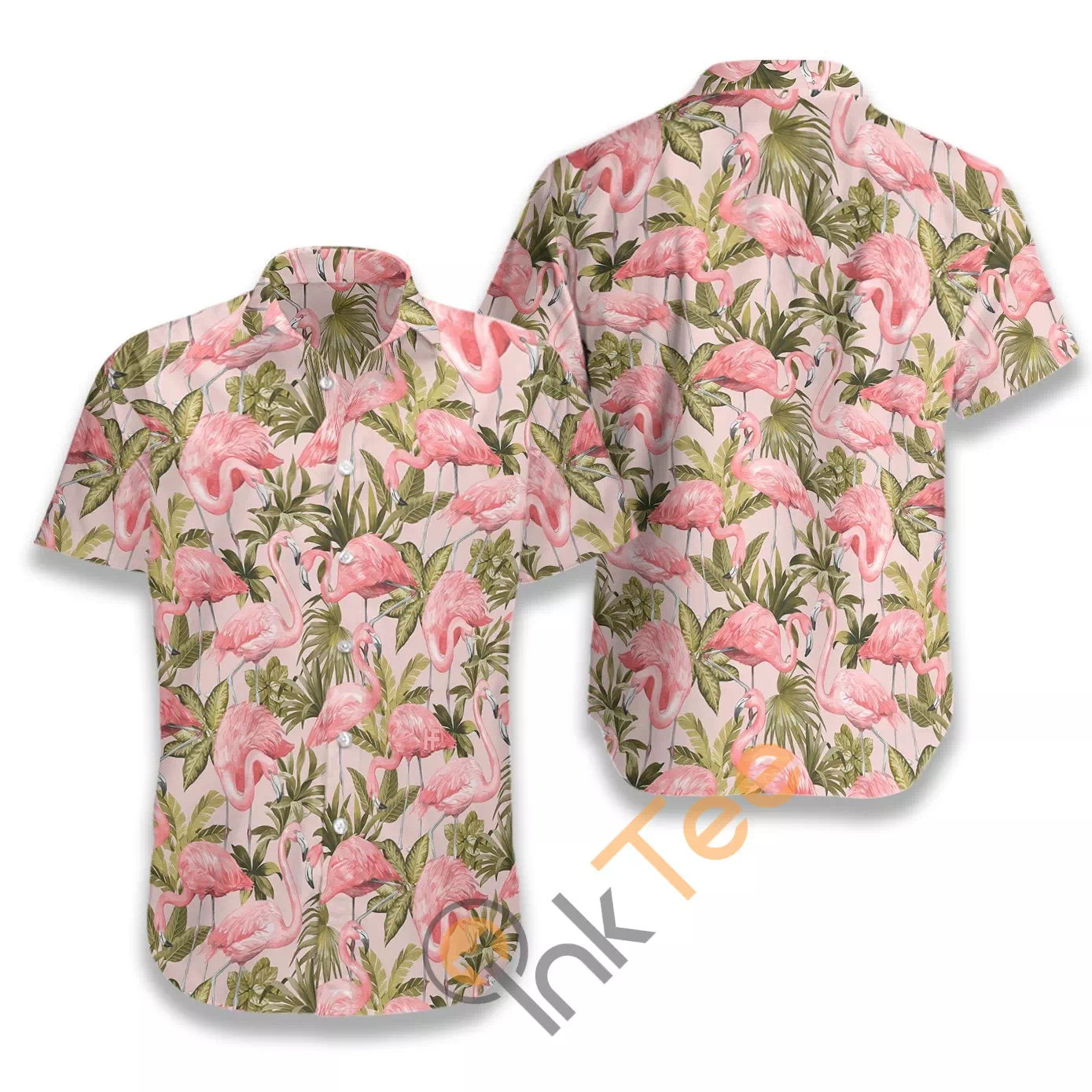 Tropical Flamingo 04 N444 Hawaiian shirts